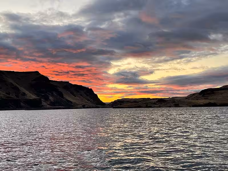 Columbia River at Sunrise